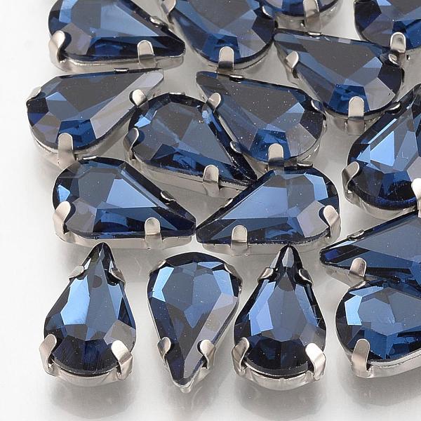 PandaHall Sew on Rhinestone, Multi-strand Links, Glass Rhinestone, with Brass Prong Settings, Garments Accessories, Faceted, teardrop..., Blue
PandaHall Sew on Rhinestone, Multi-strand Links, Glass Rhinestone, with Brass Prong Settings, Garments Accessories, Faceted, teardrop..., Blue