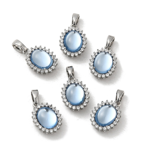 PandaHall Brass Micro Pave Clear Cubic Zirconia Oval Connector Charms, with Resin, Real Platinum Plated, 14.5x10.5x6.5mm, Hole: 4x3mm...
PandaHall Brass Micro Pave Clear Cubic Zirconia Oval Connector Charms, with Resin, Real Platinum Plated, 14.5x10.5x6.5mm, Hole: 4x3mm...