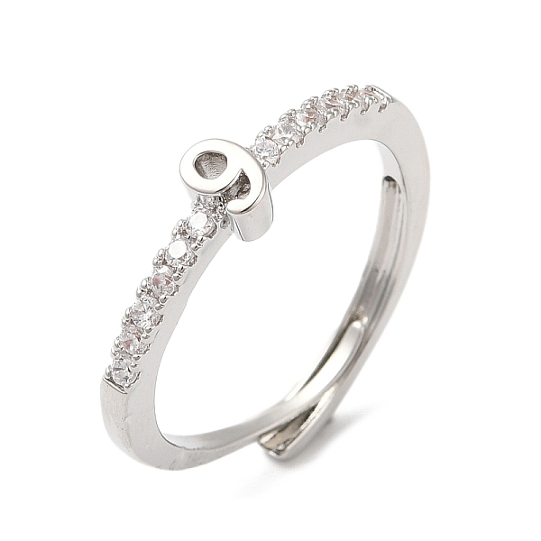 PandaHall Rack Plating Brass Clear Cubic Zirconia Number 9 Adjustable Rings for Women, Cadmium Free & Lead Free, Long-Lasting Plated...
PandaHall Rack Plating Brass Clear Cubic Zirconia Number 9 Adjustable Rings for Women, Cadmium Free & Lead Free, Long-Lasting Plated...