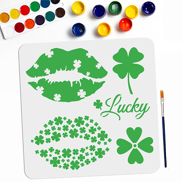 PandaHall MAYJOYDIY US 1Pc PET Hollow Out Drawing Painting Stencils, for DIY Scrapbook, Photo Album, with 1Pc Art Paint Brushes, Lip...
PandaHall MAYJOYDIY US 1Pc PET Hollow Out Drawing Painting Stencils, for DIY Scrapbook, Photo Album, with 1Pc Art Paint Brushes, Lip...