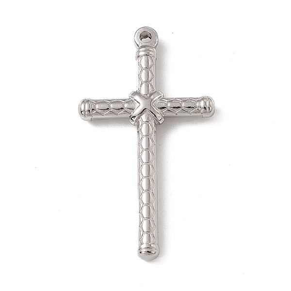 PandaHall 201 Stainless Steel Pendants, Cross Charm, Stainless Steel Color, 40x22.5x4mm, Hole: 1.4mm 201 Stainless Steel Cross
PandaHall 201 Stainless Steel Pendants, Cross Charm, Stainless Steel Color, 40x22.5x4mm, Hole: 1.4mm 201 Stainless Steel Cross