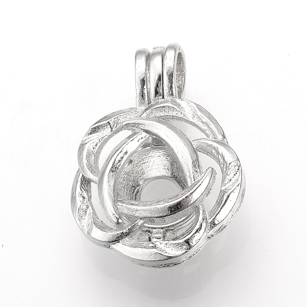PandaHall Alloy Diffuser Locket Pendants, Cage Pendants, Flower, Platinum, 26x19x9mm, Hole: 3.5x5mm, Inner Measure: 8mm Alloy Flower
PandaHall Alloy Diffuser Locket Pendants, Cage Pendants, Flower, Platinum, 26x19x9mm, Hole: 3.5x5mm, Inner Measure: 8mm Alloy Flower