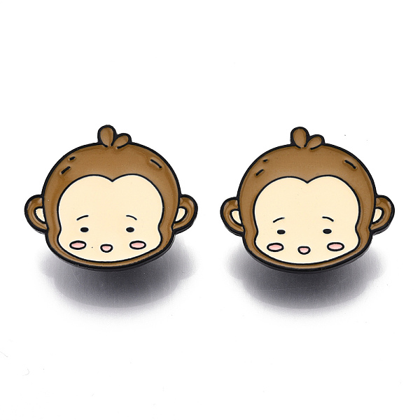 PandaHall Monkey Enamel Pin, Electrophoresis Black Plated Alloy Cartoon Badge for Backpack Clothes, Nickel Free & Lead Free, Camel, 27x30mm..., Brown
PandaHall Monkey Enamel Pin, Electrophoresis Black Plated Alloy Cartoon Badge for Backpack Clothes, Nickel Free & Lead Free, Camel, 27x30mm..., Brown