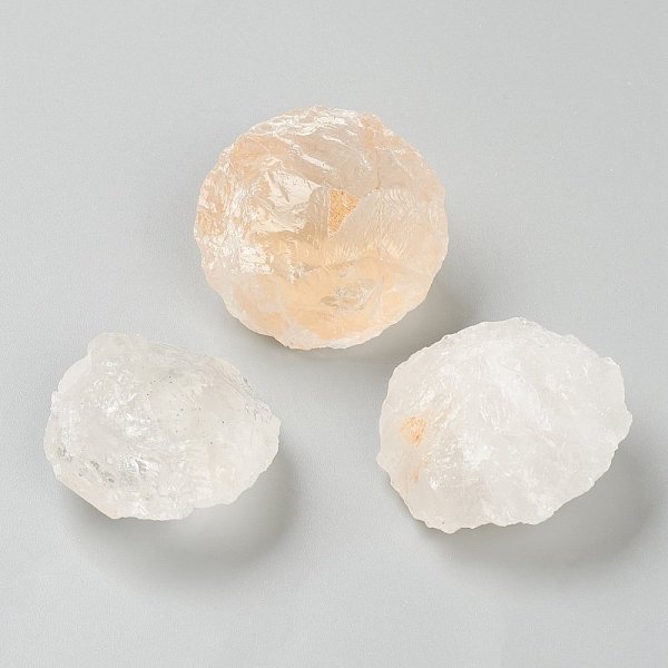 PandaHall Rough Raw Natural Quartz Crystal Beads, Round, Nuggets, 35~38x18~23mm Quartz Crystal Nuggets
PandaHall Rough Raw Natural Quartz Crystal Beads, Round, Nuggets, 35~38x18~23mm Quartz Crystal Nuggets