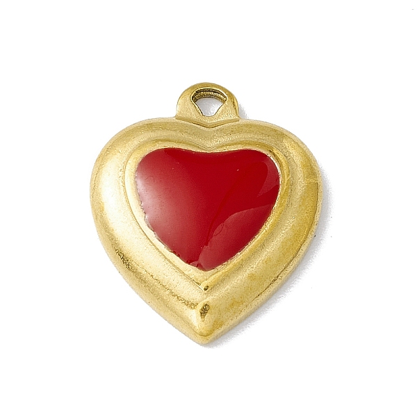 PandaHall 304 Stainless Steel Pendants, with Enamel, Heart, Red, 18x15x3.5mm, Hole: 1.4mm Stainless Steel+Enamel Heart Red
PandaHall 304 Stainless Steel Pendants, with Enamel, Heart, Red, 18x15x3.5mm, Hole: 1.4mm Stainless Steel+Enamel Heart Red