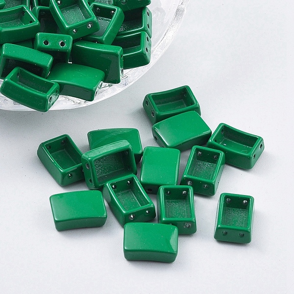 PandaHall Spray Painted Alloy Multi-Strand Links, For Tile Elastic Bracelets Making, Rectangle, Green, 11.3x8x4mm, Hole: 0.8mm Alloy...
PandaHall Spray Painted Alloy Multi-Strand Links, For Tile Elastic Bracelets Making, Rectangle, Green, 11.3x8x4mm, Hole: 0.8mm Alloy...