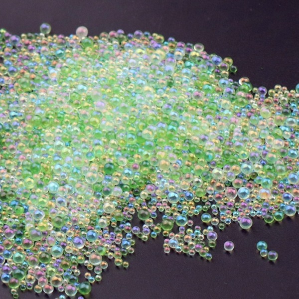 PandaHall AB Color Plated 3D Nail Art Glass Mini Ball Beads, Tiny Caviar Nail Beads, DIY Nails Art Round Decorations, Pale Green, 0.4~3mm...
PandaHall AB Color Plated 3D Nail Art Glass Mini Ball Beads, Tiny Caviar Nail Beads, DIY Nails Art Round Decorations, Pale Green, 0.4~3mm...
