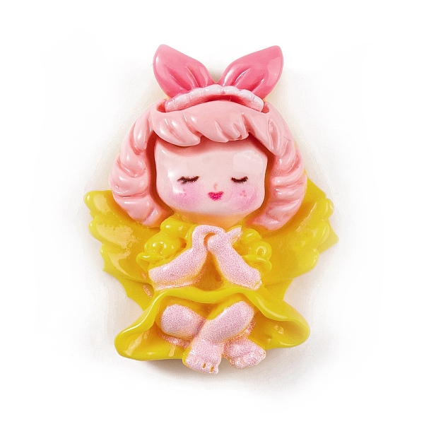 PandaHall Opaque Resin Decoden Cabochons, Angel, Gold, 34x25.5x8mm Resin Angel & Fairy Gold
PandaHall Opaque Resin Decoden Cabochons, Angel, Gold, 34x25.5x8mm Resin Angel & Fairy Gold