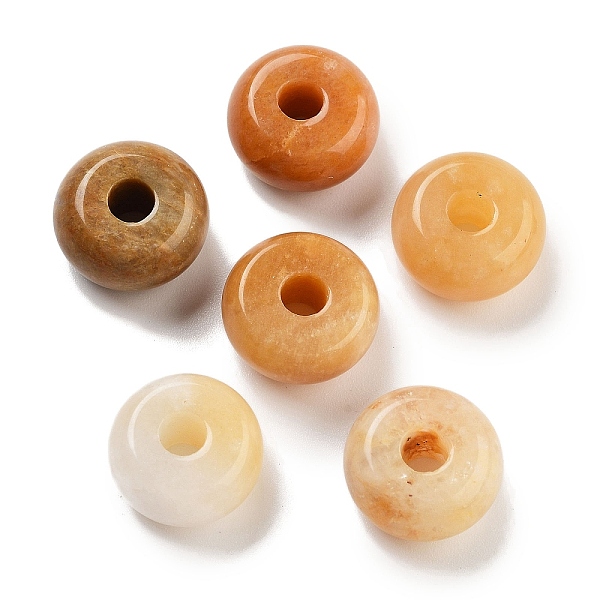 PandaHall Natural Red Aventurine European Beads, Large Hole Rondelle Beads, 14~14.5x7.7~8.3mm, Hole: 4mm Red Agate Rondelle
PandaHall Natural Red Aventurine European Beads, Large Hole Rondelle Beads, 14~14.5x7.7~8.3mm, Hole: 4mm Red Agate Rondelle