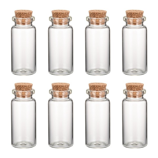 PandaHall Glass Jar Bead Containers, Corked Bottles, Clear, 22x50mm, Capactiy: about 10ml(0.34 fl. oz) Glass Column Clear
PandaHall Glass Jar Bead Containers, Corked Bottles, Clear, 22x50mm, Capactiy: about 10ml(0.34 fl. oz) Glass Column Clear