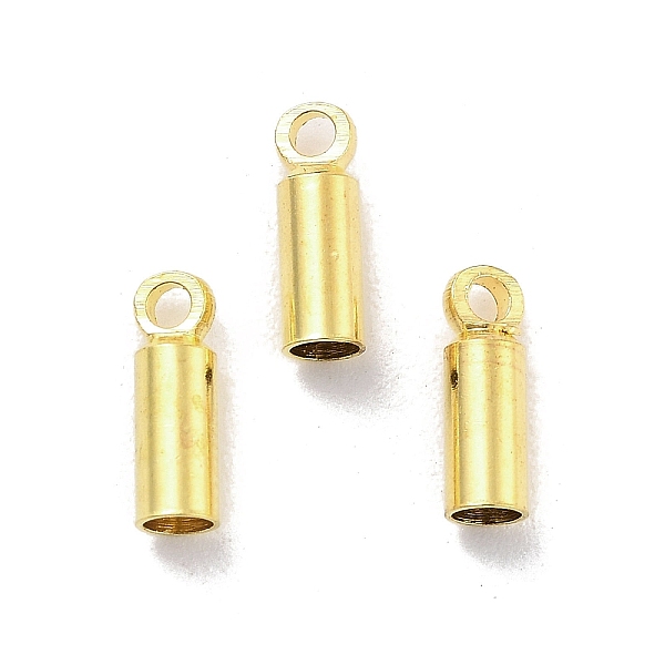 PandaHall Rack Plating Brass Cord Ends, Cadmium Free & Lead Free, Column, Golden, 0.8x0.25x0.12cm Brass Column
PandaHall Rack Plating Brass Cord Ends, Cadmium Free & Lead Free, Column, Golden, 0.8x0.25x0.12cm Brass Column