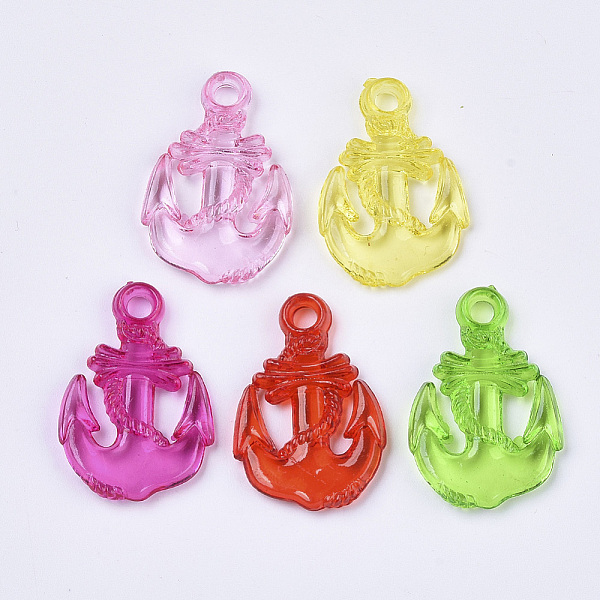 PandaHall Transparent Acrylic Pendants, Dyed, Anchor, Mixed Color, 28.5x19x4mm, Hole: 3mm, about 500pcs/500g Acrylic Anchor & Helm..., Multicolor
PandaHall Transparent Acrylic Pendants, Dyed, Anchor, Mixed Color, 28.5x19x4mm, Hole: 3mm, about 500pcs/500g Acrylic Anchor & Helm..., Multicolor