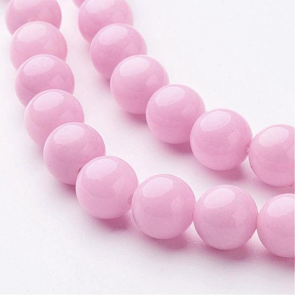 PandaHall Natural Mashan Jade Round Beads Strands, Dyed, Pearl Pink, 4mm, Hole: 1mm, about 98pcs/strand, 15.7 inch Mashan Jade Round Pink
PandaHall Natural Mashan Jade Round Beads Strands, Dyed, Pearl Pink, 4mm, Hole: 1mm, about 98pcs/strand, 15.7 inch Mashan Jade Round Pink