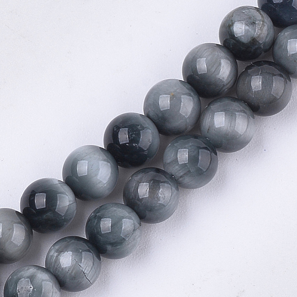 PandaHall Natural Hawk's Eye Beads Strands, Eagle Eye Stone, Grade A, Round, 6mm, Hole: 0.8mm, about 30~33pcs/strand, 7.6 inch Eagle Eye...
PandaHall Natural Hawk's Eye Beads Strands, Eagle Eye Stone, Grade A, Round, 6mm, Hole: 0.8mm, about 30~33pcs/strand, 7.6 inch Eagle Eye...