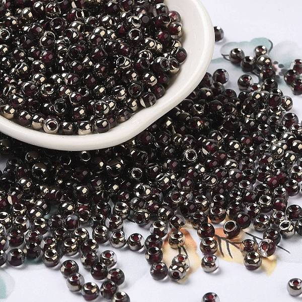 PandaHall Transparent Inside Colours Glass Seed Beads, Half Plated, Round Hole, Round, Rosy Brown, 4x3mm, Hole: 1.2mm, 7650pcs/pound Glass
PandaHall Transparent Inside Colours Glass Seed Beads, Half Plated, Round Hole, Round, Rosy Brown, 4x3mm, Hole: 1.2mm, 7650pcs/pound Glass