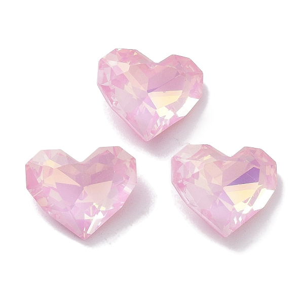 PandaHall Glass Rhinestone Cabochons, Point Back & Back Plated, Faceted, Heart, Light Rose, 10x12x5mm Glass Rhinestone Heart Pink
PandaHall Glass Rhinestone Cabochons, Point Back & Back Plated, Faceted, Heart, Light Rose, 10x12x5mm Glass Rhinestone Heart Pink