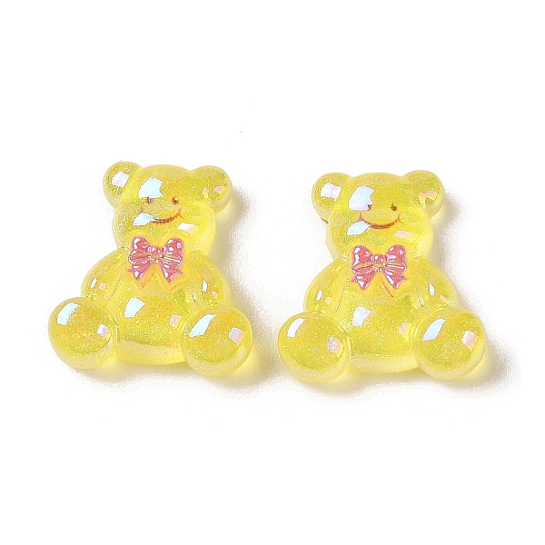 PandaHall Glitter Plated Resin Cabochons, Bear, Gold, 20x19x6.5mm Resin Bear Gold
PandaHall Glitter Plated Resin Cabochons, Bear, Gold, 20x19x6.5mm Resin Bear Gold