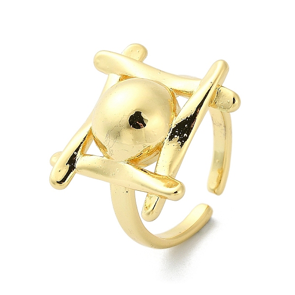 PandaHall Rack Plating Brass Open Cuff Rings, Cadmium Free & Lead Free, Long-Lasting Plated, Real 18K Gold Plated, US Size 7 3/4(17.9mm)...
PandaHall Rack Plating Brass Open Cuff Rings, Cadmium Free & Lead Free, Long-Lasting Plated, Real 18K Gold Plated, US Size 7 3/4(17.9mm)...