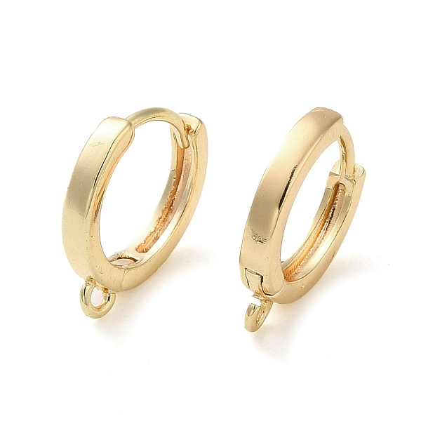 PandaHall Brass Hoop Earrings Finding, with Horizontal Loop, Ring, Real 18K Gold Plated, 18 Gauge, 15x13.5x2.5mm, Hole: 1.2mm, Pin: 1mm...
PandaHall Brass Hoop Earrings Finding, with Horizontal Loop, Ring, Real 18K Gold Plated, 18 Gauge, 15x13.5x2.5mm, Hole: 1.2mm, Pin: 1mm...