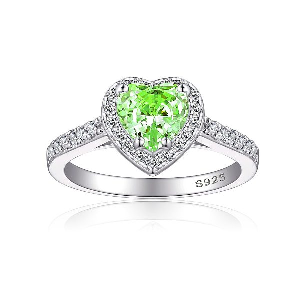 PandaHall 925 Sterling Silver Micro Pave Cubic Zirconia Plain Band Rings, Real Platinum Plated, Flat Round, Green Yellow, Inner Diameter...
PandaHall 925 Sterling Silver Micro Pave Cubic Zirconia Plain Band Rings, Real Platinum Plated, Flat Round, Green Yellow, Inner Diameter...