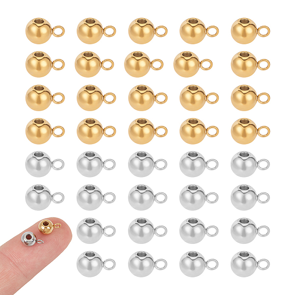 PandaHall UNICRAFTALE 60pcs 2 Colors Rondelle Bail Beads Stainless Steel Hanger Links Golden & Stainless Steel Color Hanger Connector Links...
PandaHall UNICRAFTALE 60pcs 2 Colors Rondelle Bail Beads Stainless Steel Hanger Links Golden & Stainless Steel Color Hanger Connector Links...