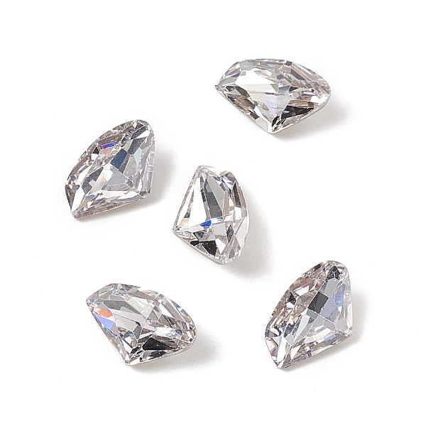 PandaHall Cubic Zirconia Cabochons, Pointed Back & Back Plated, Triangle, Crystal, 9x14x4mm Cubic Zirconia Triangle Clear
PandaHall Cubic Zirconia Cabochons, Pointed Back & Back Plated, Triangle, Crystal, 9x14x4mm Cubic Zirconia Triangle Clear