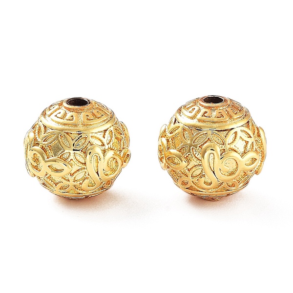 PandaHall Rack Plating Brass Beads, Cadmium Free & Lead Free, Round with Flower, Real 18K Gold Plated, 10x10mm, Hole: 1.6mm Brass Round
PandaHall Rack Plating Brass Beads, Cadmium Free & Lead Free, Round with Flower, Real 18K Gold Plated, 10x10mm, Hole: 1.6mm Brass Round