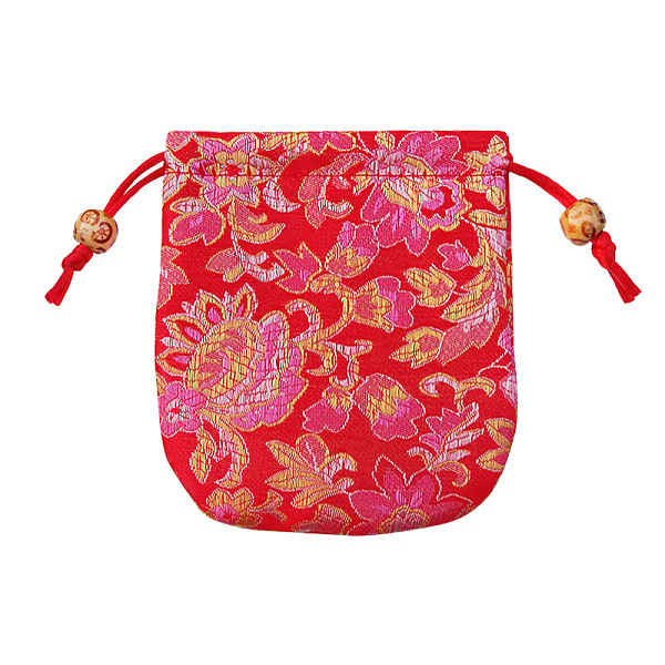 PandaHall Chinese Style Flower Pattern Satin Jewelry Packing Pouches, Drawstring Gift Bags, Rectangle, Crimson, 10.5x10.5cm Cloth Rectangle..., Pink
PandaHall Chinese Style Flower Pattern Satin Jewelry Packing Pouches, Drawstring Gift Bags, Rectangle, Crimson, 10.5x10.5cm Cloth Rectangle..., Pink