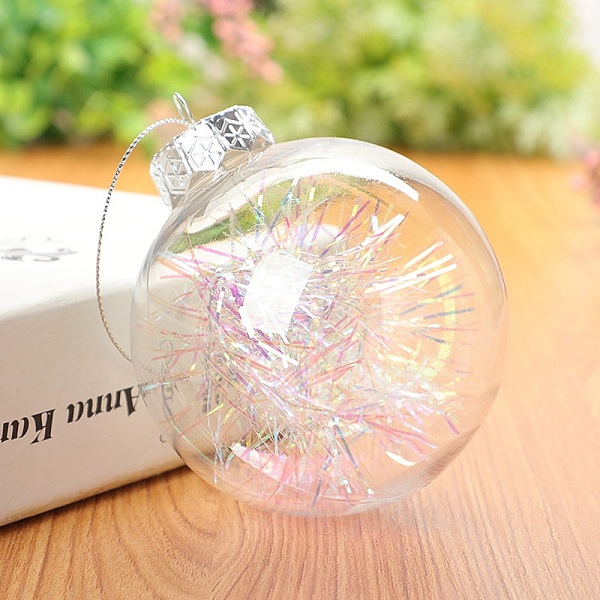 PandaHall Transparent Plastic Fillable Ball Pendants Decorations, Christmas Tree Hanging Ornament, Clear, 80mm Plastic Round Clear
PandaHall Transparent Plastic Fillable Ball Pendants Decorations, Christmas Tree Hanging Ornament, Clear, 80mm Plastic Round Clear