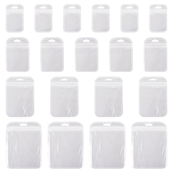 PandaHall 100Pcs 4 Styles Transparent Plastic Zip Lock Bags, Resealable Packaging Bags, Rectangle, Clear, 9~15x5.5~10.5x0.02cm, Unilateral...
PandaHall 100Pcs 4 Styles Transparent Plastic Zip Lock Bags, Resealable Packaging Bags, Rectangle, Clear, 9~15x5.5~10.5x0.02cm, Unilateral...