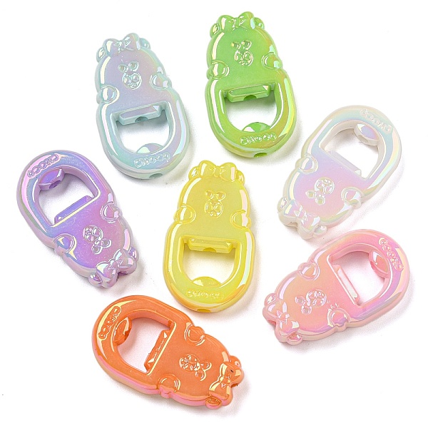 PandaHall UV Plating Iridescent Acrylic Beads, Bottle Opener, Mixed Color, 34x20x6mm, Hole: 2.5mm Acrylic Tool Multicolor
PandaHall UV Plating Iridescent Acrylic Beads, Bottle Opener, Mixed Color, 34x20x6mm, Hole: 2.5mm Acrylic Tool Multicolor