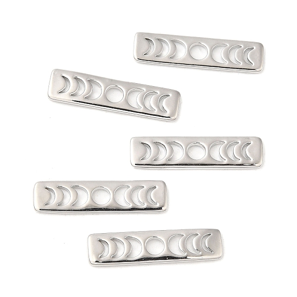 PandaHall Brass Moon Phase Bar Pendants, Long-Lasting Plated, Rectangle, Real Platinum Plated, 20x5x1mm Brass Rectangle
PandaHall Brass Moon Phase Bar Pendants, Long-Lasting Plated, Rectangle, Real Platinum Plated, 20x5x1mm Brass Rectangle