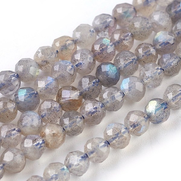 PandaHall Natural Labradorite Beads Strands, Faceted, Round, 4mm, Hole: 0.8mm, about 96~100pcs/strand, 15.5 inch(39.5cm) Labradorite Round
PandaHall Natural Labradorite Beads Strands, Faceted, Round, 4mm, Hole: 0.8mm, about 96~100pcs/strand, 15.5 inch(39.5cm) Labradorite Round