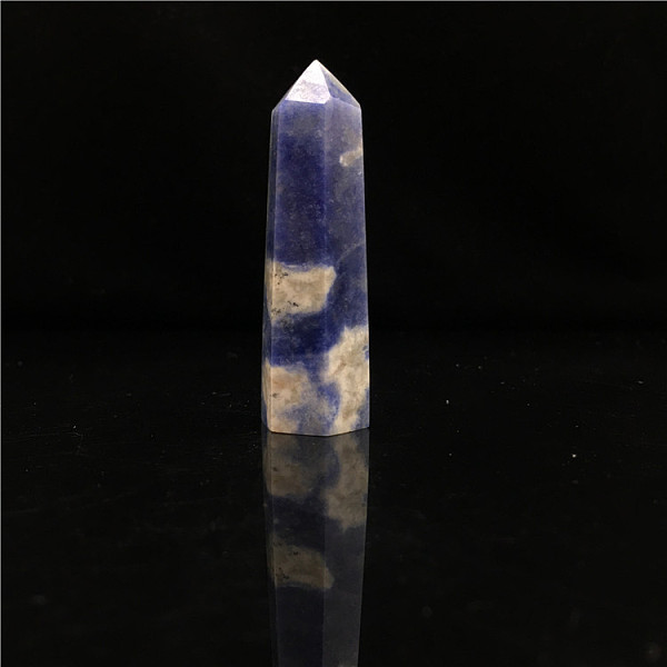 PandaHall Point Tower Natural Sodalite Home Display Decoration, Healing Stone Wands, for Reiki Chakra Meditation Therapy Decos, Hexagon...
PandaHall Point Tower Natural Sodalite Home Display Decoration, Healing Stone Wands, for Reiki Chakra Meditation Therapy Decos, Hexagon...