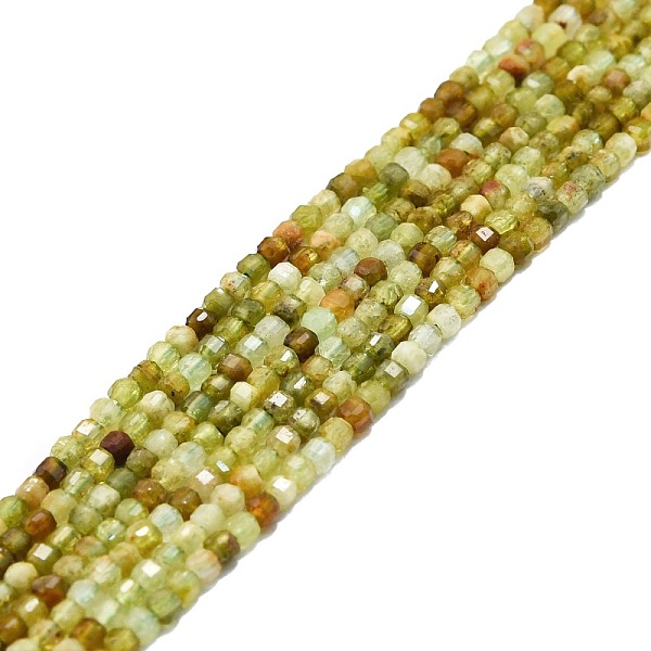 PandaHall Natural Green Garnet Beads Strands, Faceted, Cube, 2x2x2mm, Hole: 0.6mm, about 182pcs/strand, 15.16''~15.55''(38.5~39.5cm) Garnet...
PandaHall Natural Green Garnet Beads Strands, Faceted, Cube, 2x2x2mm, Hole: 0.6mm, about 182pcs/strand, 15.16''~15.55''(38.5~39.5cm) Garnet...