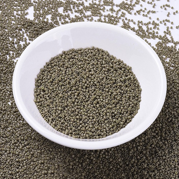 PandaHall MIYUKI Delica Beads Small, Cylinder, Japanese Seed Beads, 15/0, (DBS0390) Matte Opaque Green Tea Luster, 1.1x1.3mm, Hole: 0.7mm...
PandaHall MIYUKI Delica Beads Small, Cylinder, Japanese Seed Beads, 15/0, (DBS0390) Matte Opaque Green Tea Luster, 1.1x1.3mm, Hole: 0.7mm...