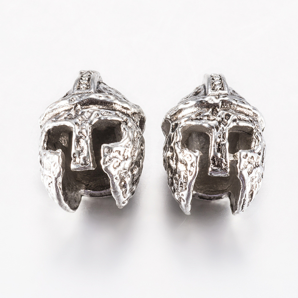 PandaHall Tibetan Style Alloy Beads, Gladiator Helmet, Antique Silver, 13.5x9.5x9mm, Hole: 2mm Alloy Others
PandaHall Tibetan Style Alloy Beads, Gladiator Helmet, Antique Silver, 13.5x9.5x9mm, Hole: 2mm Alloy Others