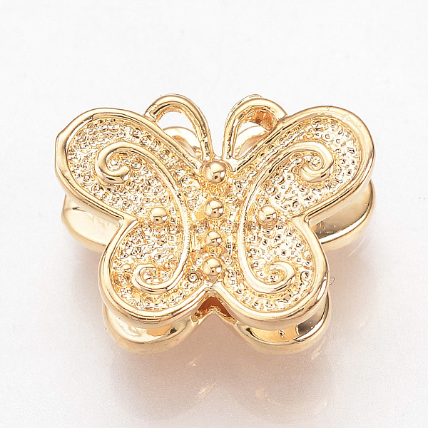PandaHall Brass Beads, Nickel Free, Real 18K Gold Plated, Butterfly, 11x13.5x5mm, Hole: 1.5mm Brass Butterfly
PandaHall Brass Beads, Nickel Free, Real 18K Gold Plated, Butterfly, 11x13.5x5mm, Hole: 1.5mm Brass Butterfly