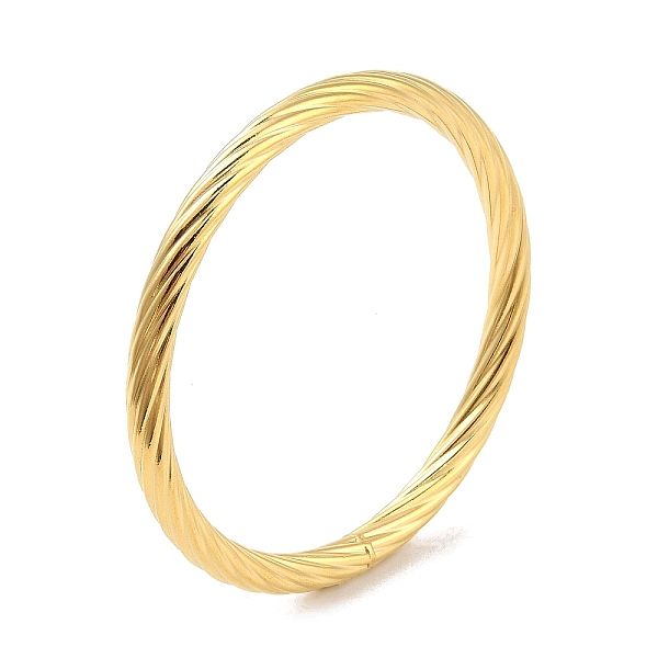 PandaHall 304 Stainless Steel Twisted Ring Bangles for Women Men, Real 18K Gold Plated, Inner Diameter: 2-1/2 inch(6.45cm), 6.5mm 304...
PandaHall 304 Stainless Steel Twisted Ring Bangles for Women Men, Real 18K Gold Plated, Inner Diameter: 2-1/2 inch(6.45cm), 6.5mm 304...