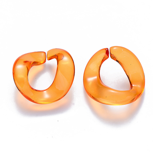 PandaHall Transparent Acrylic Linking Rings, Quick Link Connectors, for Curb Chains Making, Twist, Mixed Color, 23x23x9.5mm, Inner Diameter..., Multicolor
PandaHall Transparent Acrylic Linking Rings, Quick Link Connectors, for Curb Chains Making, Twist, Mixed Color, 23x23x9.5mm, Inner Diameter..., Multicolor