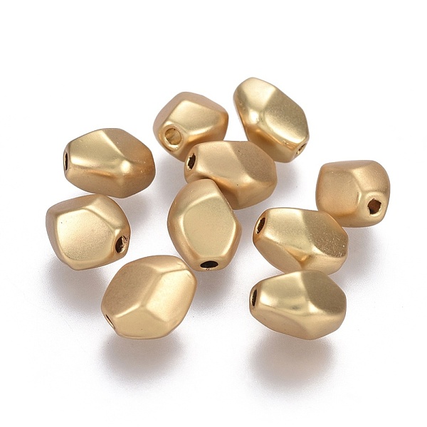 PandaHall Tibetan Style Alloy Beads, Lead Free & Nickel Free & Cadmium Free, Real 18K Gold Plated, Faceted Nugget, Matte Gold Color...
PandaHall Tibetan Style Alloy Beads, Lead Free & Nickel Free & Cadmium Free, Real 18K Gold Plated, Faceted Nugget, Matte Gold Color...