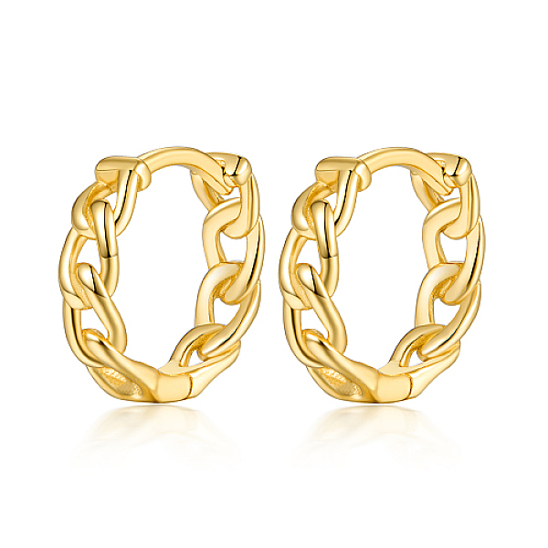 PandaHall Rhodium Plated 925 Sterling Silver Hoop Earrings, Golden, 11mm Sterling Silver
PandaHall Rhodium Plated 925 Sterling Silver Hoop Earrings, Golden, 11mm Sterling Silver