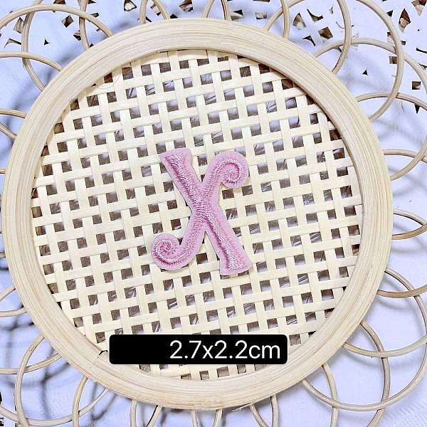 PandaHall Computerized Embroidery Cloth Self Adhesive Patches, Stick on Patch, Costume Accessories, Letter, Pink, X:27x17mm Cloth Letter...
PandaHall Computerized Embroidery Cloth Self Adhesive Patches, Stick on Patch, Costume Accessories, Letter, Pink, X:27x17mm Cloth Letter...