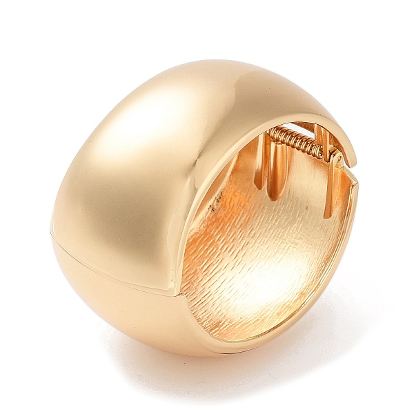 PandaHall Alloy Wide Hinged Bangles, Chunky Bangles for Women, Golden, Inner Diameter: 5.2x6.1cm Alloy
PandaHall Alloy Wide Hinged Bangles, Chunky Bangles for Women, Golden, Inner Diameter: 5.2x6.1cm Alloy