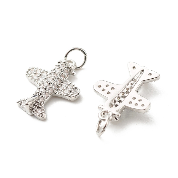 PandaHall Eco-Friendly Brass Micro Pave Clear Cubic Zirconia Pendants, Lead Free & Cadmium Free, Plane, Real Platinum Plated, 16x13x3mm...
PandaHall Eco-Friendly Brass Micro Pave Clear Cubic Zirconia Pendants, Lead Free & Cadmium Free, Plane, Real Platinum Plated, 16x13x3mm...