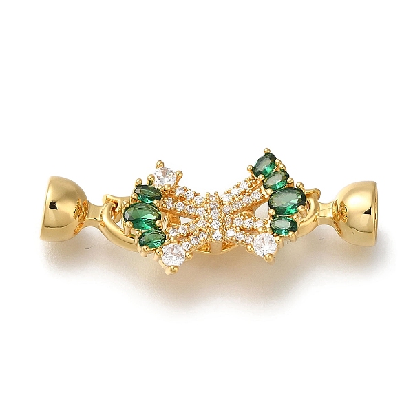 PandaHall Brass Fold Over Clasps, Micro Pave Green Cubic Zirconia, Real 18K Gold Plated, 37mm Brass+Cubic Zirconia Others
PandaHall Brass Fold Over Clasps, Micro Pave Green Cubic Zirconia, Real 18K Gold Plated, 37mm Brass+Cubic Zirconia Others