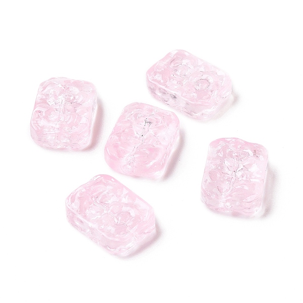 PandaHall Transparent Spray Painted Glass Beads, Rectangle, Pearl Pink, 18x13x5.5mm, Hole: 1.4mm Glass Rectangle
PandaHall Transparent Spray Painted Glass Beads, Rectangle, Pearl Pink, 18x13x5.5mm, Hole: 1.4mm Glass Rectangle