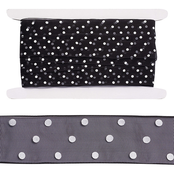 PandaHall 20 Yards Organza Ribbon, Polyester Polka Dot Flat Ribbon for Party Decoration, Black, 1 inch(25mm) Organza Polka Dot Black
PandaHall 20 Yards Organza Ribbon, Polyester Polka Dot Flat Ribbon for Party Decoration, Black, 1 inch(25mm) Organza Polka Dot Black