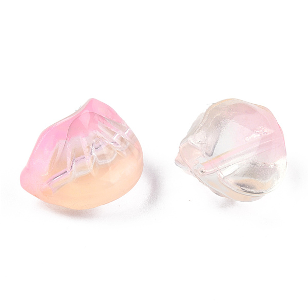 PandaHall Transparent Spray Painted Glass Beads, Two Tone, Dumplings, Pink, 10x13x9mm, Hole: 1.2mm Glass Food Pink
PandaHall Transparent Spray Painted Glass Beads, Two Tone, Dumplings, Pink, 10x13x9mm, Hole: 1.2mm Glass Food Pink