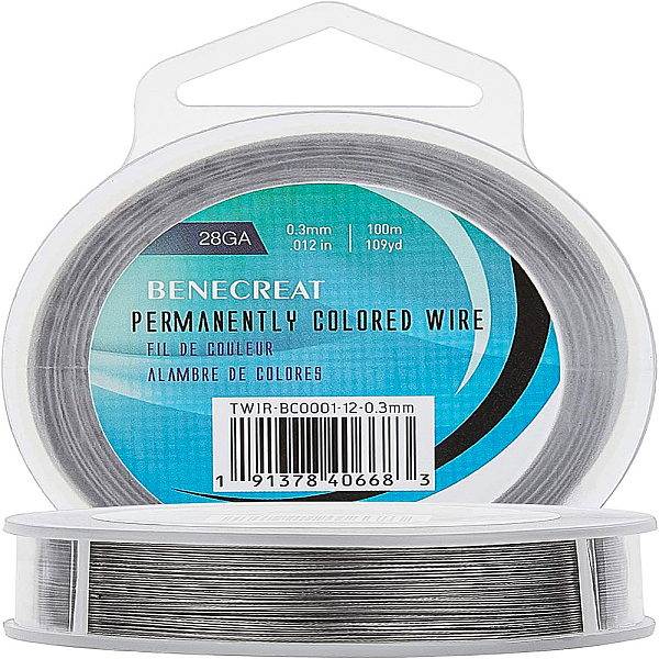 PandaHall BENECREAT 100m 0.3mm 7-Strand Tiger Tail Beading Wire 201 Stainless Steel Nylon Coated Craft Jewelry Beading Wire for Crafts...
PandaHall BENECREAT 100m 0.3mm 7-Strand Tiger Tail Beading Wire 201 Stainless Steel Nylon Coated Craft Jewelry Beading Wire for Crafts...